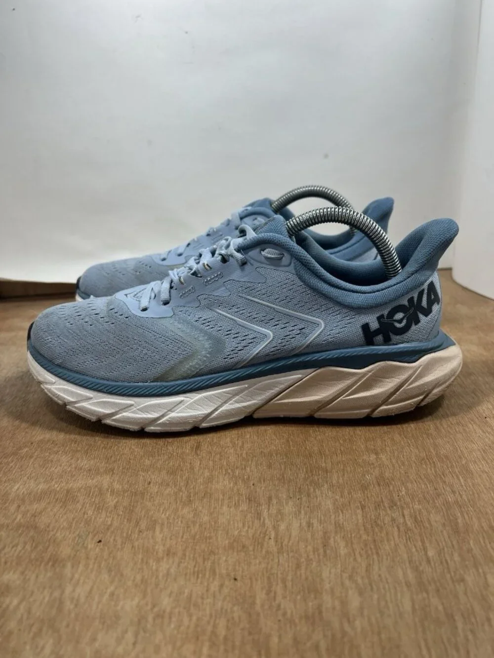 HOKA One One Shoes Womens Size 10 B Blue Arahi 5 Running Athletic 1115012 BFPB
